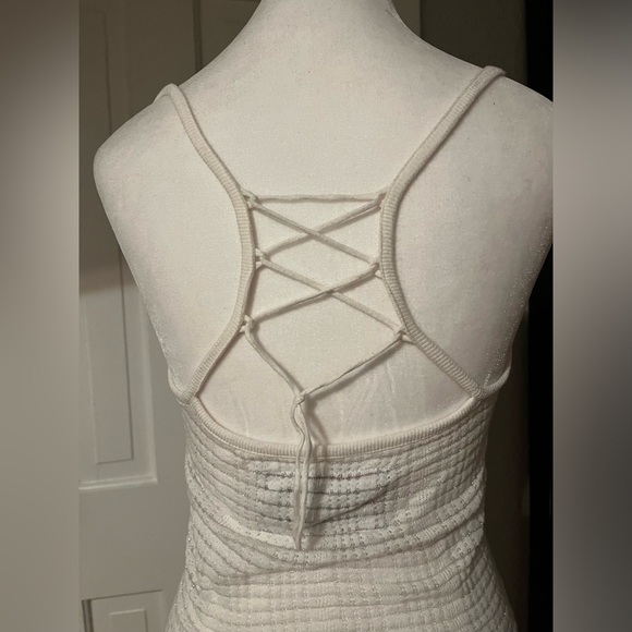 Free People XS white sheer minidress - Picture 5 of 10